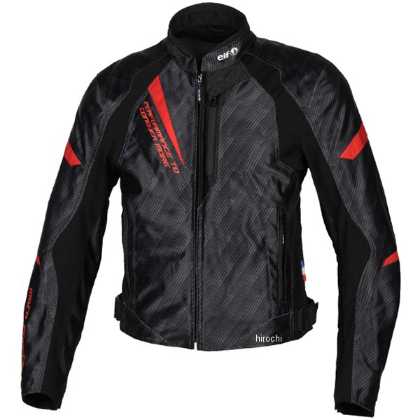 春夏モデル スフィーダジャケット 黒/赤