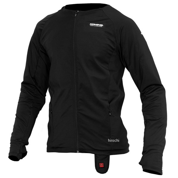 秋冬モデル 12V WP ストレッチE ミドルインナーウェアー 黒