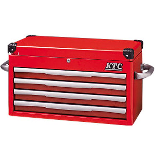 トップ チェスト(4段4引出) レッド