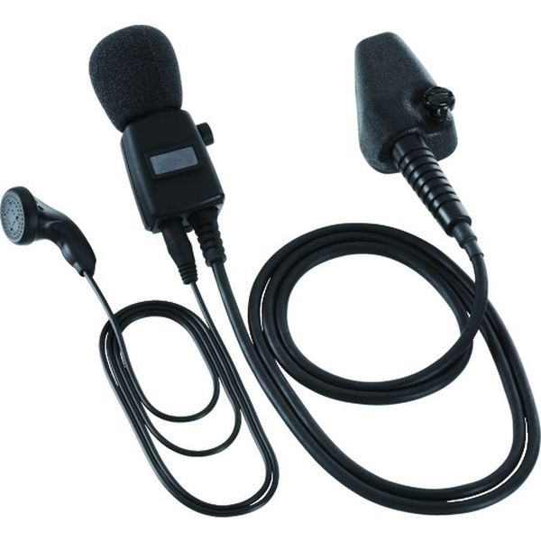 イヤホン付きクリップマイクロホン