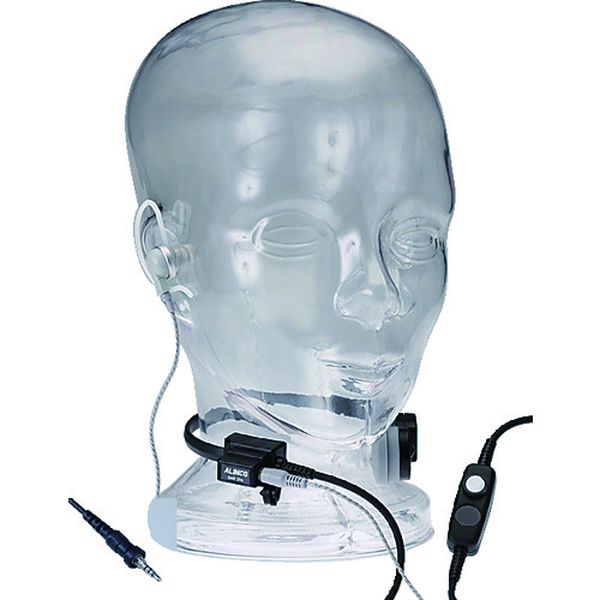 咽喉イヤホンマイク防水プラグタイプ