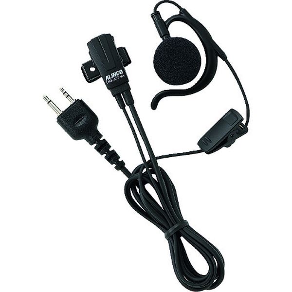 耳掛けイヤホンマイク(2ピンタイプ)