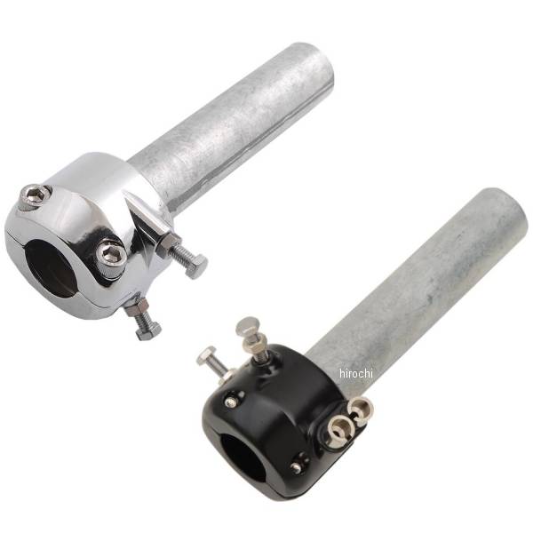 スロットル デュアルケーブル 7/8インチ(22mm)ハンドル