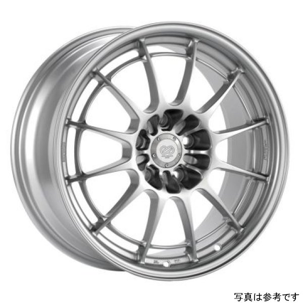 Enkei NT03+M 18x10.5 5x114.3 30mm Offset 72.6mm Bore Silver Wheel