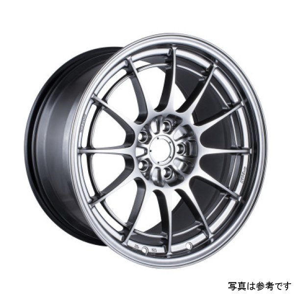Enkei NT03+M 18x9.5 5x108 40mm Offset 72.6mm Bore Hyper Silver Wheel