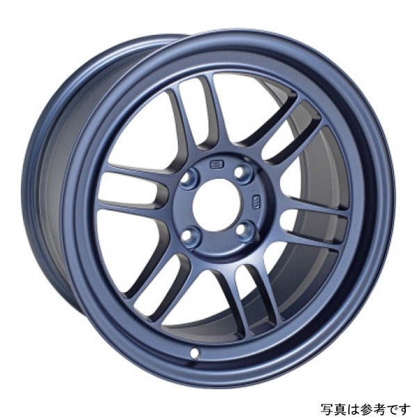 Enkei RPF1 15x8 4x100 28mm Offset 5 Hub Bore Matte Blue Wheel - 11.64Lbs (MOQ 40)