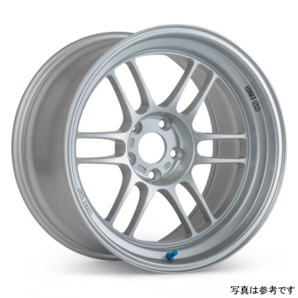 Enkei RPF1RS 18x10.5 5x114.3 0mm Offset 75mm Bore Silver Wheel