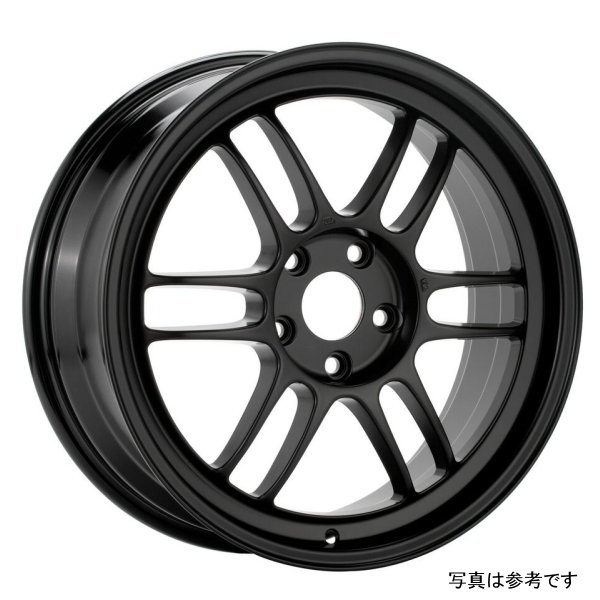 Enkei RPF1 18x9 5x114.3 35mm Offset 73mm Bore Black Wheel G35/350z