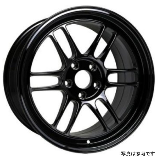 Enkei RPF1 18x9.5 5x114.3 15mm Offset 73mm Bore Gloss Black Wheel - MOQ 40