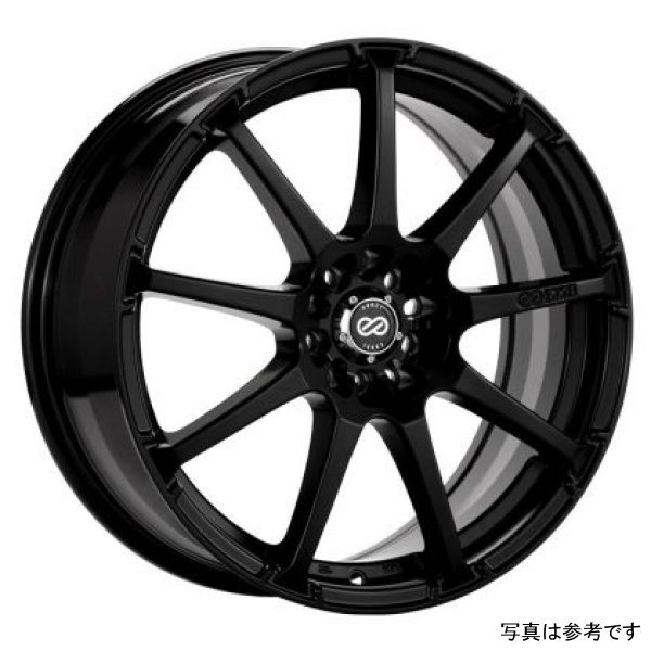 Enkei EDR9 16x7 4x100/114.3 38mm offset 72.6 Bore Diameter Matte Black Wheel