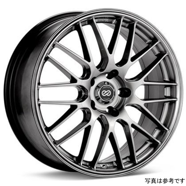 Enkei EKM3 18x8 5x112 Bolt Pattern 35mm Offset 72.6 Bore Dia Performance Hyper Silver Wheel