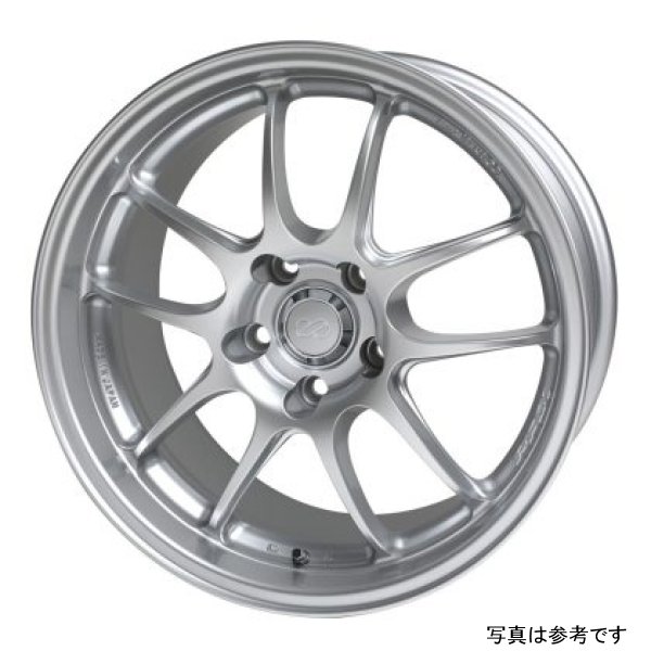 Enkei PF01 16x7 4x100 43mm Offset Silver Wheel Honda & Acura 4-Lug