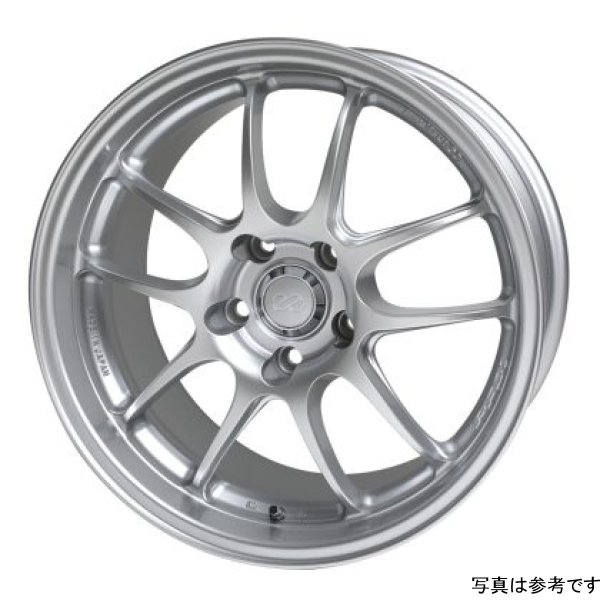 Enkei PF01 18x9 5x112 35mm offset Silver Wheel