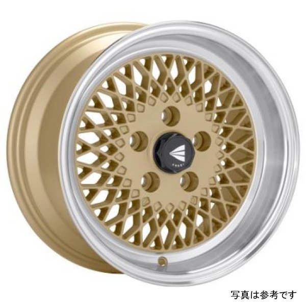 Enkei92 Classic Line 15x8 25mm Offset 4x100 Bolt Pattern Gold Wheel