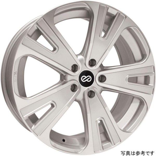 Enkei Universal SVX Truck & SUV 18x8 40mm Offset 5x114.3 Bolt 72.6mm Bore Silver Machined Wheel