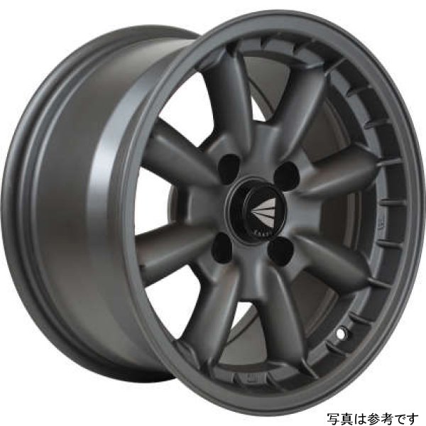 Enkei Compe 15x8 25mm Offset 4x100 Bolt Pattern 72.6mm Bore Gunmetal Wheel
