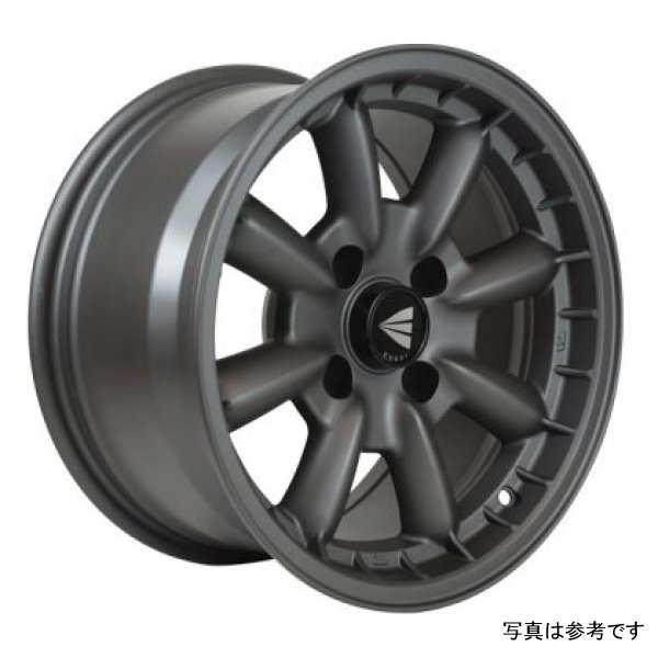 Enkei Compe 16x7 0mm Offset 4x114.3 Bolt Pattern 72.6mm Bore Dia Matte Gunmetal Wheel