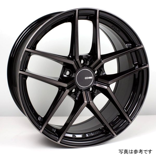 Enkei TY5 19x8.5 5x114.3 35mm Offset 72.6mm Bore Pearl Black Wheel