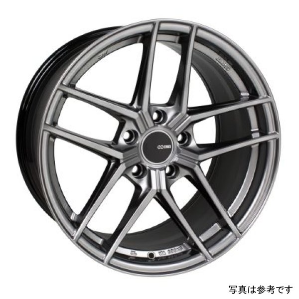 Enkei TY5 19x9.5 5x114.3 35mm Offset 72.6mm Bore Hyper Silver Wheel