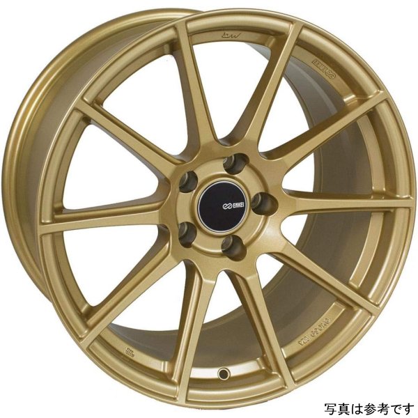 Enkei TS10 17x8 5x100 45mm Offset 72.6mm Bore Gold Wheel