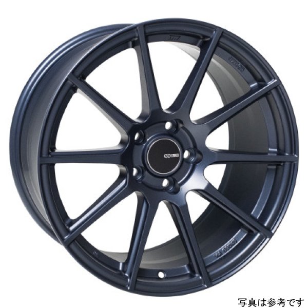 Enkei TS10 18x9.5 35mm Offset 5x114.3 Bolt Pattern 72.6mm Bore Dia Matte Blue Wheel (MOQ 40)
