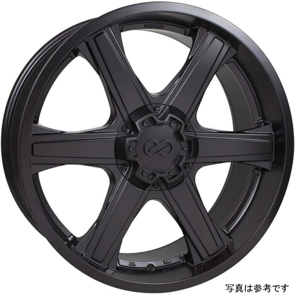 Enkei BHAWK 22x9.5 6x139.7 30mm Offset 78mm Bore Black Wheel