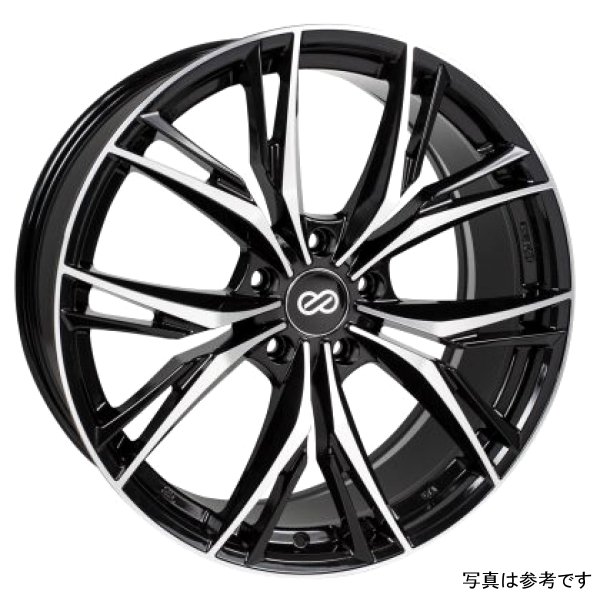 Enkei ONX 20x8.5 / 35mm / 5x112 / 72.6 - Black Machined Wheel
