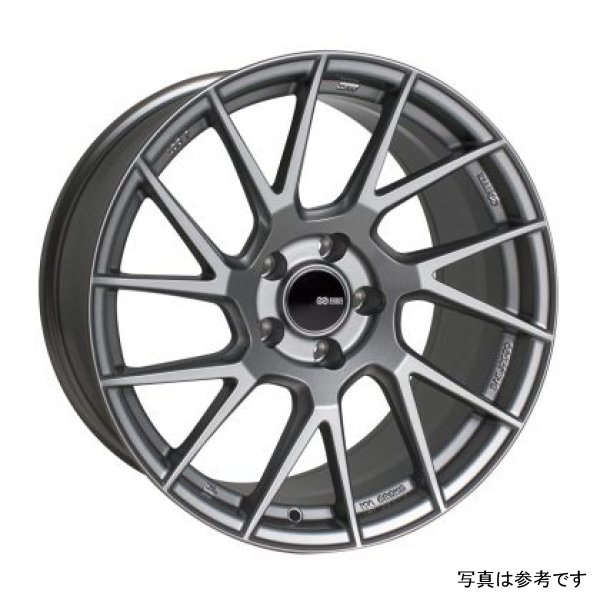 Enkei TM7 18x9.5 5x114.3 38mm Offset 72.6mm Bore Storm Gray Wheel