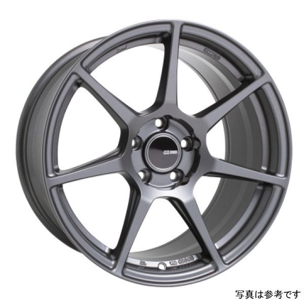 Enkei TFR 18x8.5 5x114.3 38mm Offset 72.6 Bore Diameter Matte Gunmetal Wheel