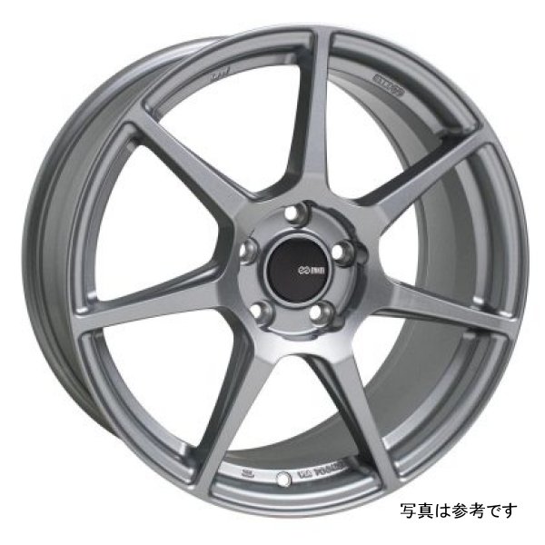 Enkei TFR 19x9.5 5x114.3 35mm Offset 72.6 Bore Diameter Storm Gray Wheel