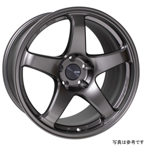 Enkei PF05 19x10 5x114.3 28mm Offset 75mm Bore Dark Silver Wheel