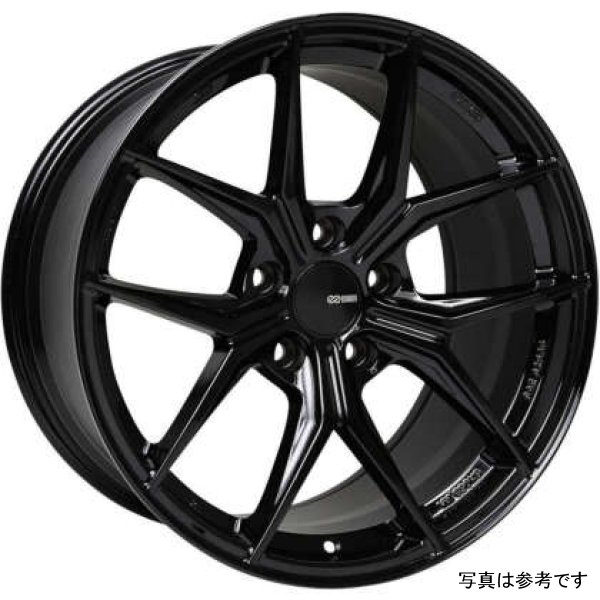 Enkei TSR-X 18x9.5 40mm Offset 5x120 BP Gloss Black Wheel