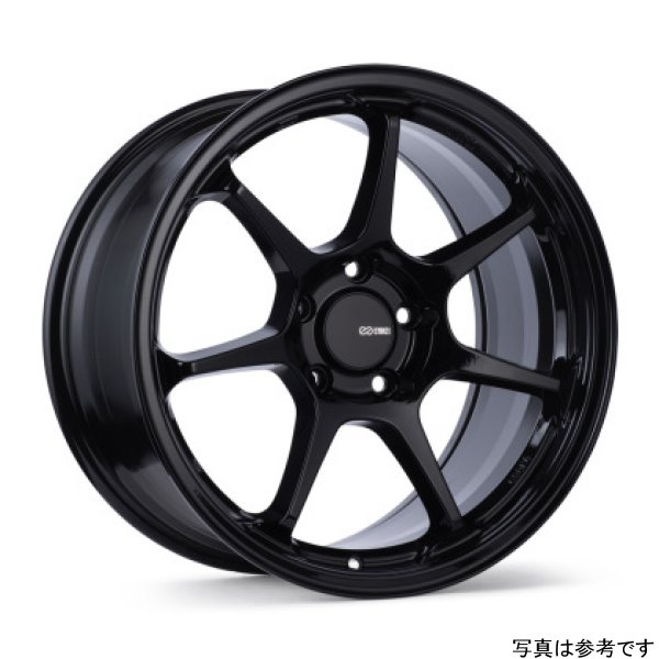 Enkei TS-7 18x9.5 5x120 45mm Offset 72.6mm Bore Gloss Black Wheel