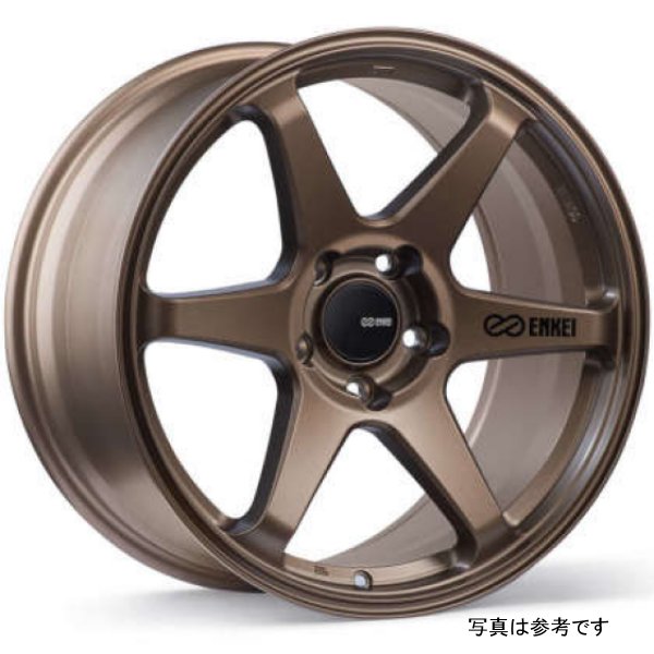 Enkei T6R 17x9 40mm Offset 5x114.3 Bolt Pattern 72.6 Bore Matte Bronze Wheel