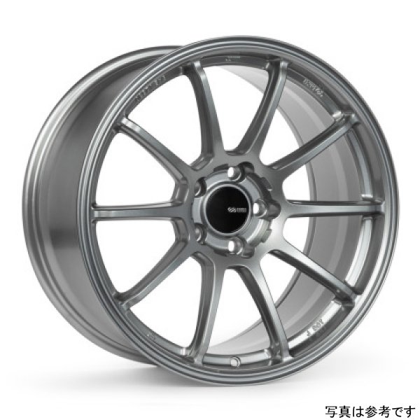 Enkei Triumph 18x8 5x112 45mm Offset 72.6mm Bore Storm Gray Wheel