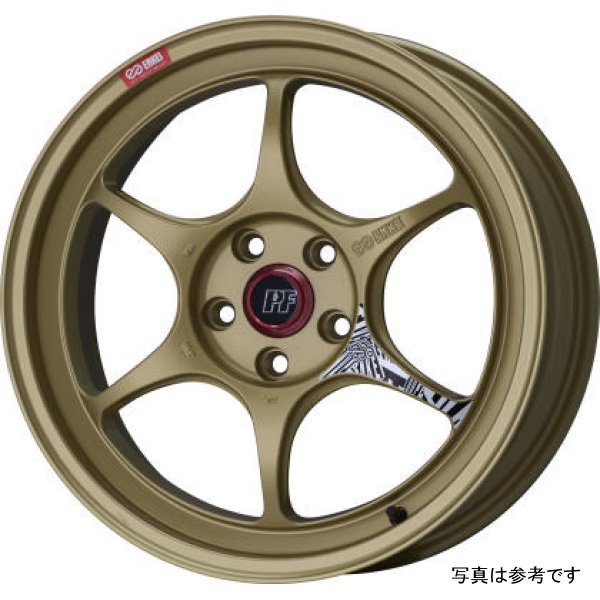 Enkei PF06 18x10.5 5x114.3 45mm Offset 75mm Bore Gold