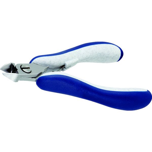 idealtek ESD精密ニッパ 長円形 フラッシュ刃 120mm