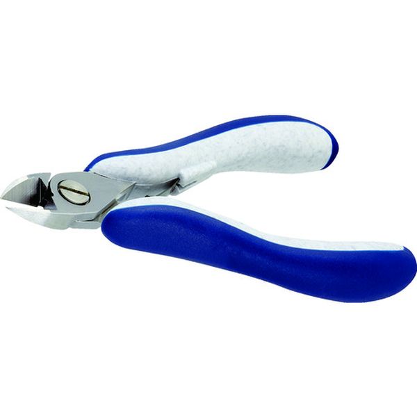 idealtek ESD精密ニッパ 長円ラウンド形 特大 フルフラッシュ刃 125mm