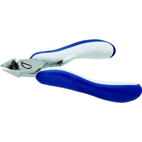 idealtek ESD精密ニッパ 先細形 大 セミフラッシュ刃 120mm