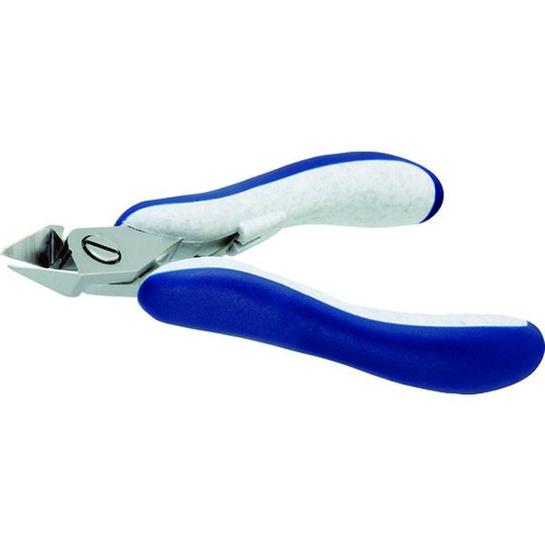 idealtek ESD精密ニッパ 先細形 大 フラッシュ刃 120mm