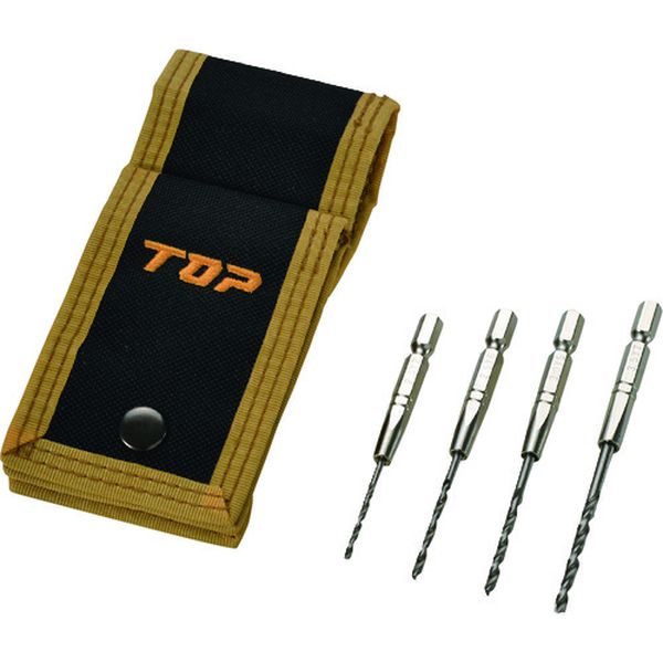 鉄工ドリル4本セット