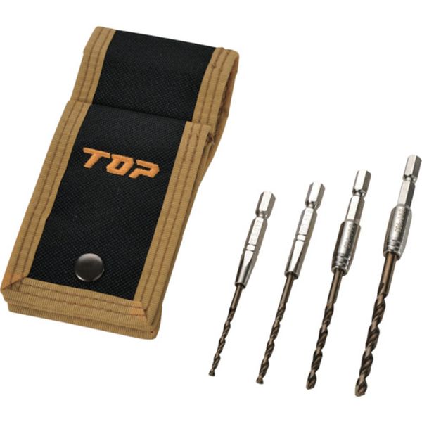 鉄工ドリル4本セット