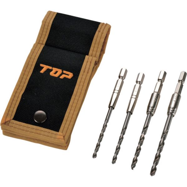 鉄工ドリル4本セット