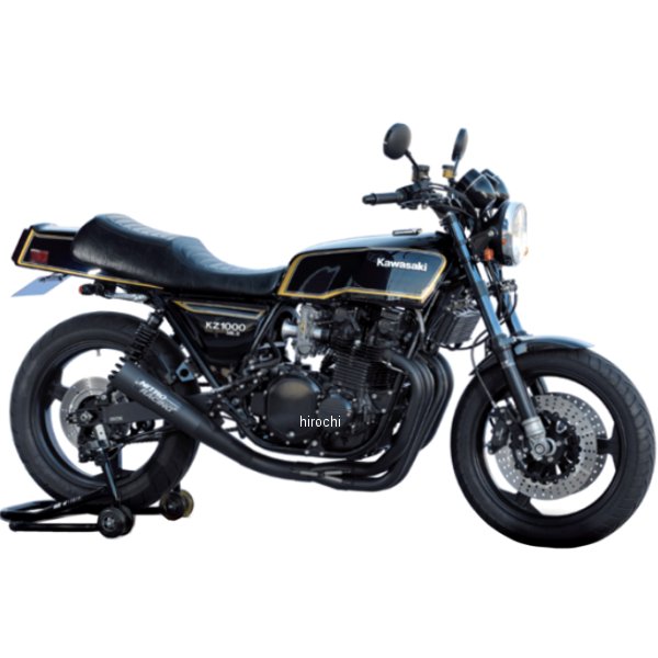 ナイトロレーシング 4in1機械曲げ スチール メガホンEXマフラー Z1、Z2、Z1-R