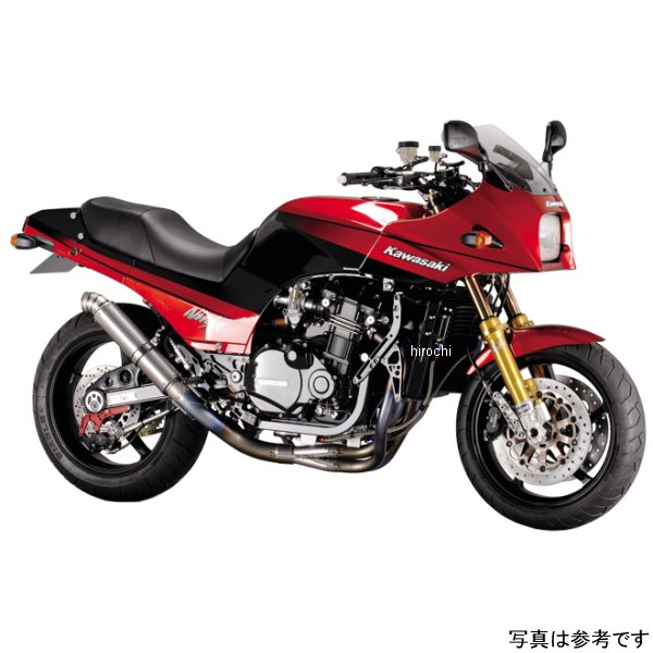 ナイトロレーシング 4in1機械曲げチタンEXマフラー φ85 ストレイトチタン 420mm V3 GPZ900R、GPZ750R