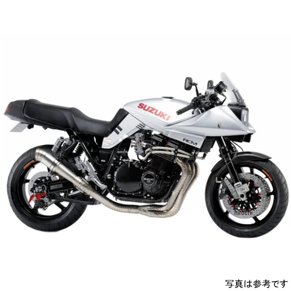 ナイトロレーシング 4in1ウェルドクラフト チタン3D EXマフラー φ85 ストレイトチタン 420mm V3 GSX1100S KATANA