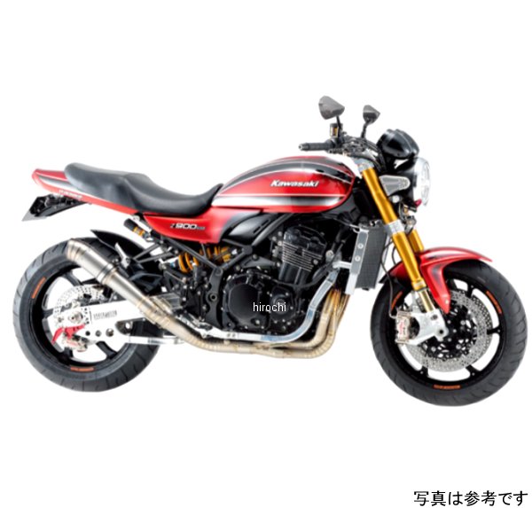 ナイトロレーシング 4in1ウェルドクラフト チタン3D EXマフラー φ85 ストレイトチタン 420mm V2 Z900RS