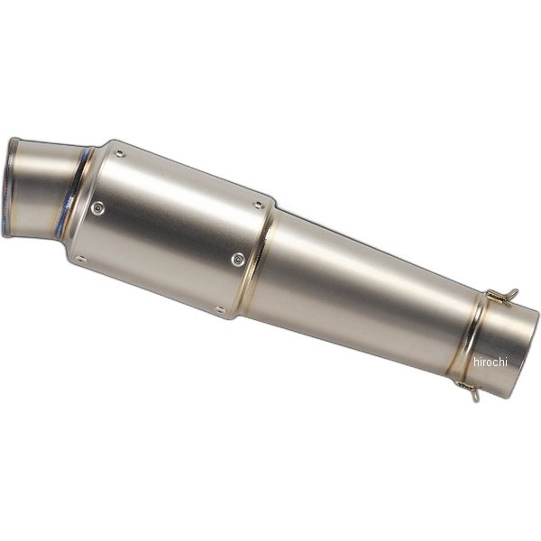 ナイトロレーシング ハーフポリッシュ グレネードチタンサイレンサー V-Ⅰ 300mm 差込口径φ60.5マフラー対応 汎用