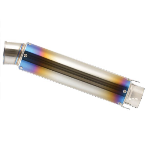 ナイトロレーシング HP ストレートチタンサイレンサー V-Ⅰ 320mm 差込口径φ60.5マフラー対応 汎用