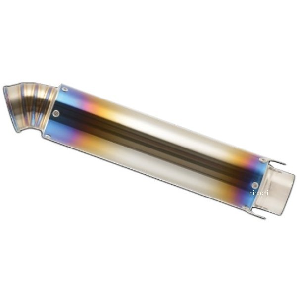 ナイトロレーシング HP ストレートチタンサイレンサー V-Ⅲ 320mm 差込口径φ60.5マフラー対応 汎用